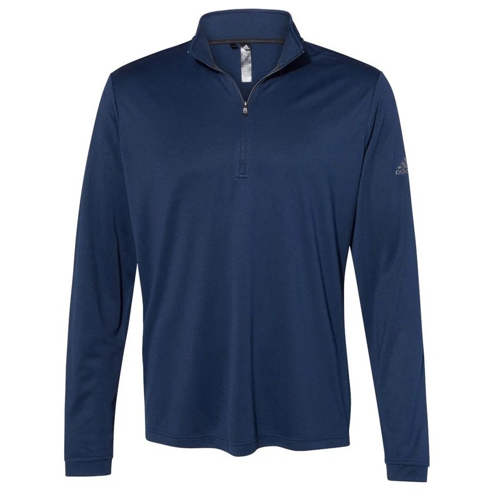 Adidas Mens Golf Lightweight Quarter Zip Pullover Collegiate Navy FK3691 4XL